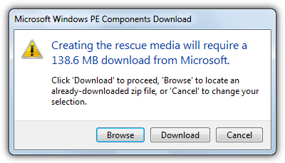 download macrium Windows pe files