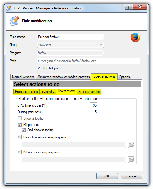 bill2s process manager rules