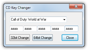 CD Key Changer