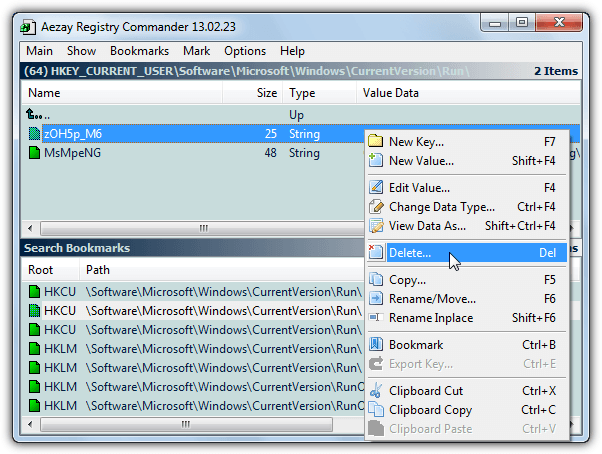 aezay registry commander