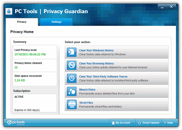 get privacy guardian for free