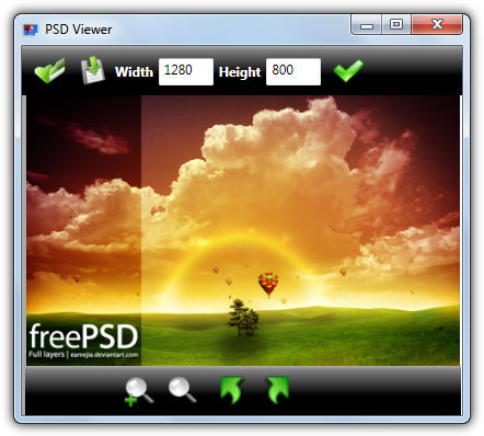 PSD Viewer