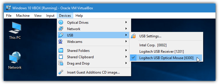 Virtualbox capture mouse