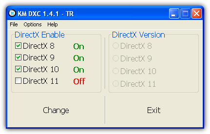 KMDXC directx changer