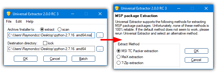 Universal extractor 2