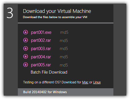 download Virtual Machine