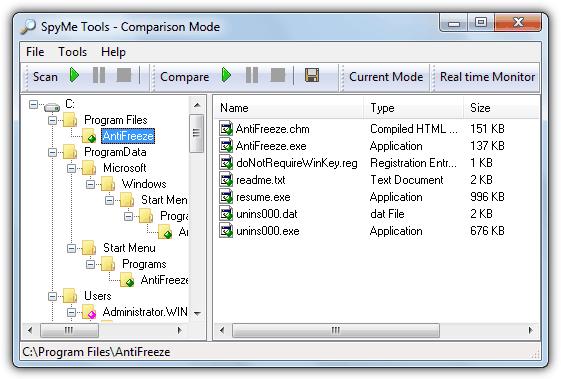 SpyMe Tools monitor installation