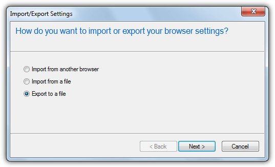 ie export bookmarks as html