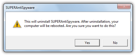 superantispyware uninstaller assistant