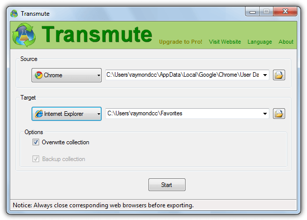 transmute