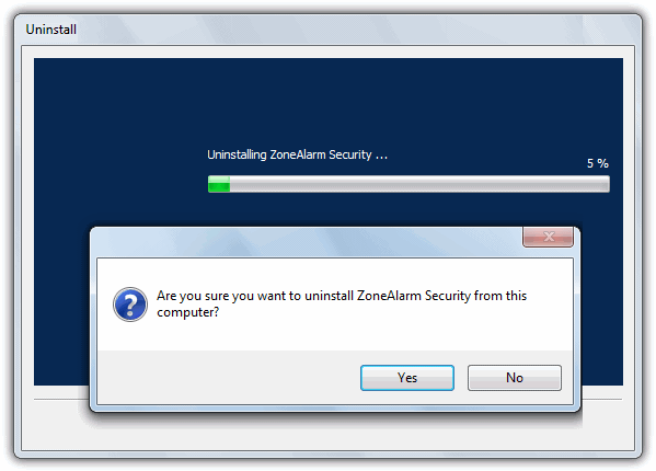 ZoneAlarm Removal Tool