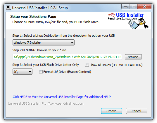 yumi universal usb installer