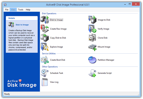 active disk image