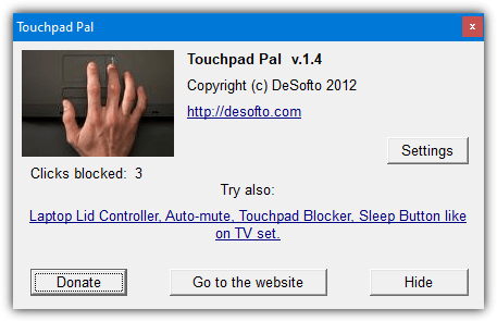 Touchpad pal