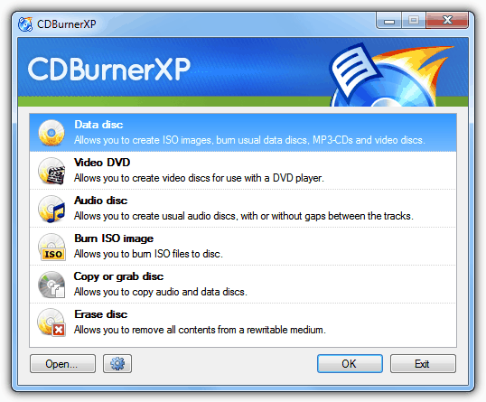 CDBurnerXP