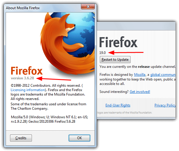 Firefox install and portable