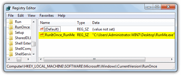 Run Once Registry Key Examples & How to Use