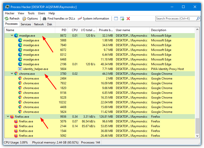 Process hacker