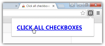 click all checkboxes