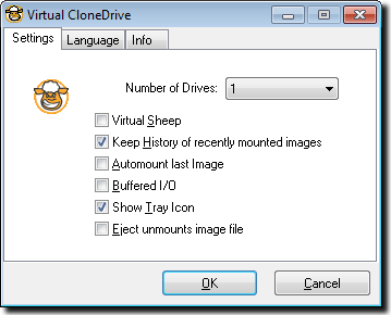 Virtual CloneDrive Daemon Tools alternative
