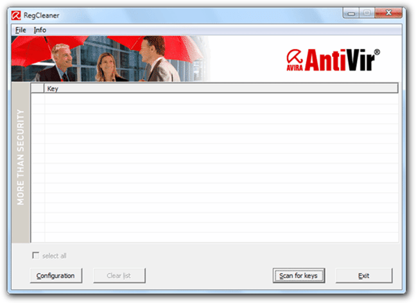 avira registrycleaner