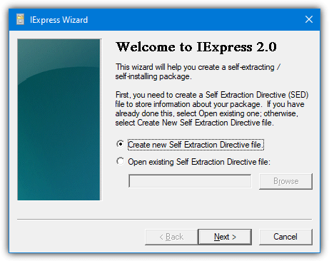 microsoft iexpress