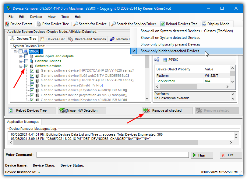 Device remover 1