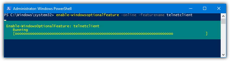 enable powershell feature
