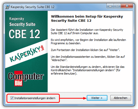 Install Kaspersky CBE 12