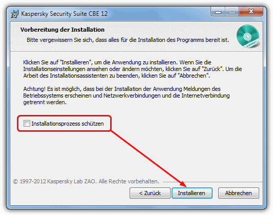 Unprotect Kaspersky Installation