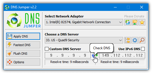 Dns jumper