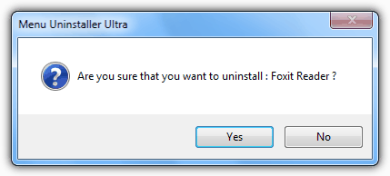 menu uninstaller ultra