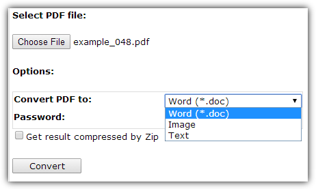 SautinSoft PDF to Word Online Free