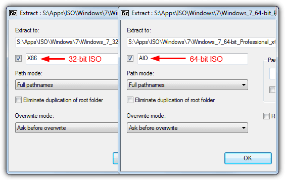 iso edition extract path