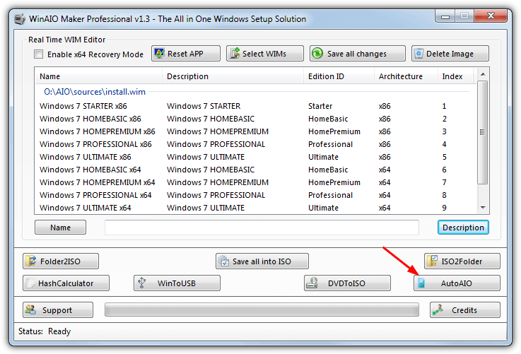 winaio maker professional