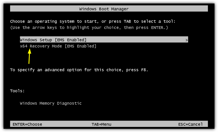 winaio maker x64 boot menu