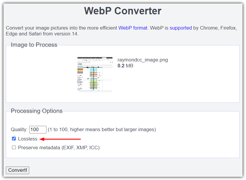 Webp converter online