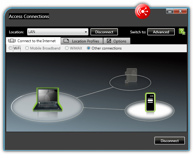 ThinkVantage Access Connections