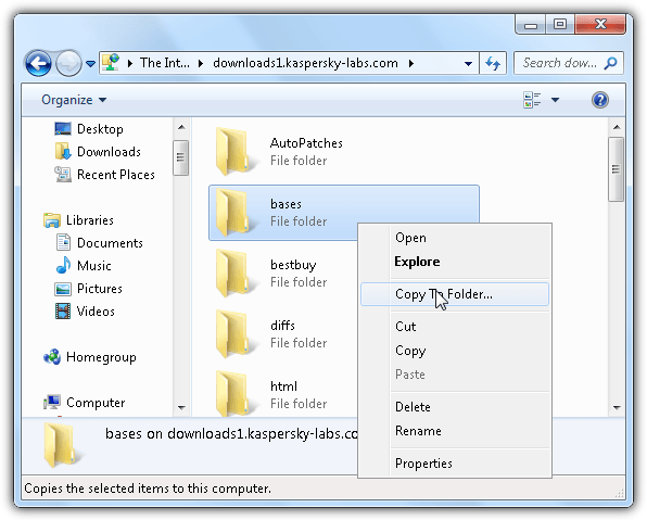 windows explorer FTP
