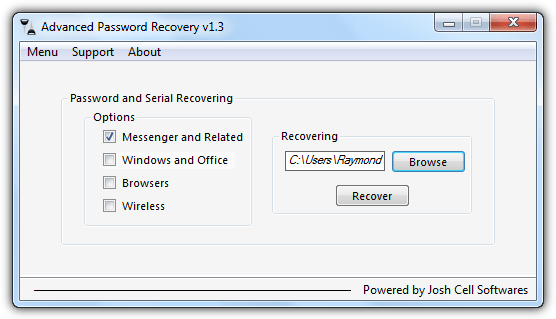 advanced password recovery