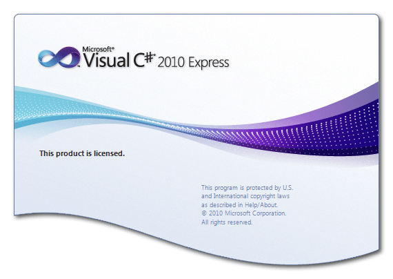 visual studio express splash screen