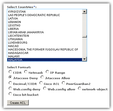 country ip blocks