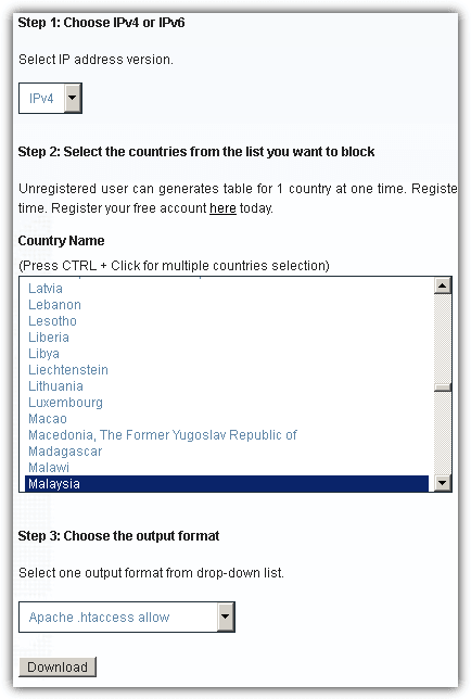 ip2location deny database