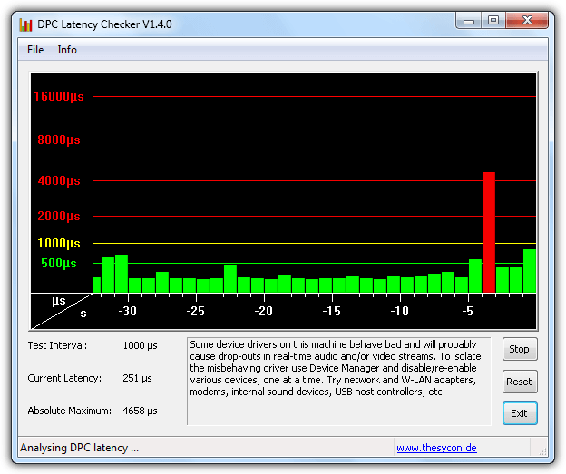 dpc latency checker