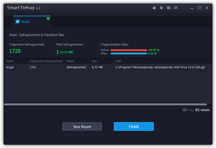 iobit smart defrag