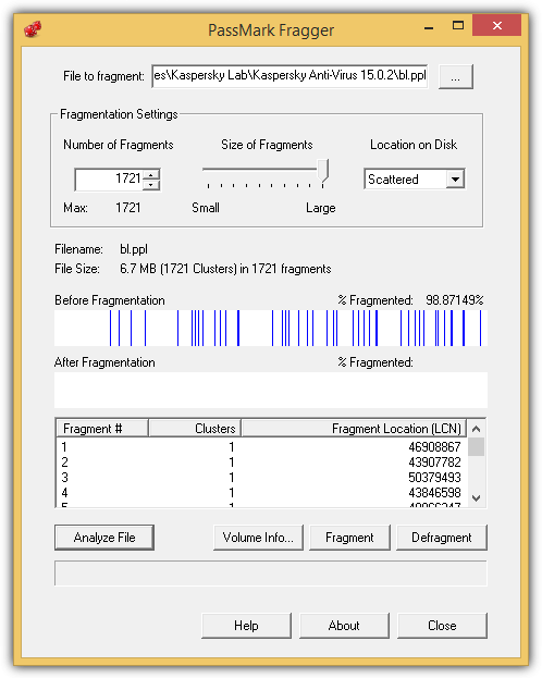 passmark fragger