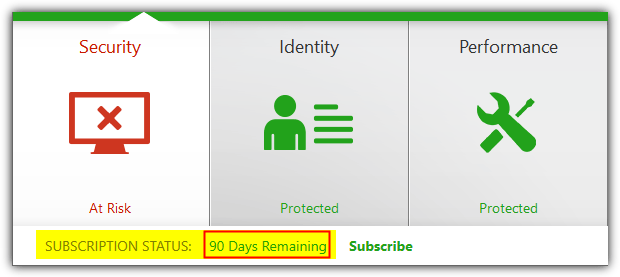 norton security 90 days subscription