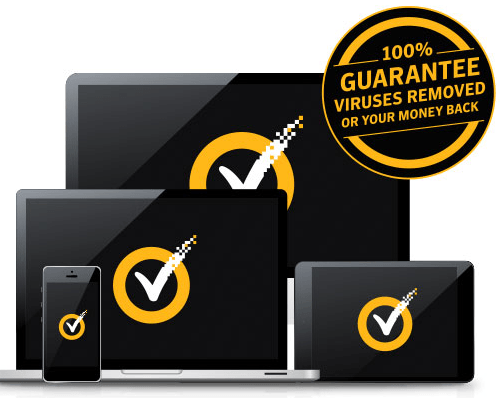 norton security guarantee viruses removed