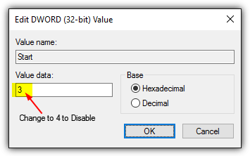 disable usb regedit