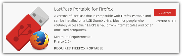 lastpass portable